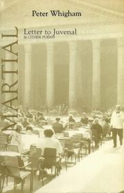 Cover of: Letter to Juvenal (Poetica)
