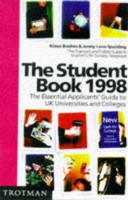Cover of: The NatWest Student Book: The Essential Applicants' Guide to UK Universities and Colleges by Klaus Boehm, Jenny Lees-Spalding