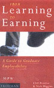Cover of: From Learning to Earning 2002 by Cliff Pettifor