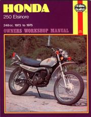 Cover of: Honda 250 Elsinore '73 - '75