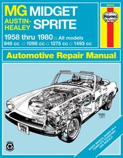 Cover of: MG Midget, Austin-Healey Sprite, 1958-1980