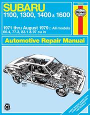 Cover of: Haynes Subaru 1100, 1300, 1400, 1600 Owners Workshop Manual, No. 237 | John Harold Haynes