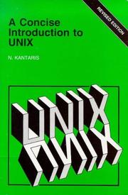 Cover of: A Concise Introduction to Unix