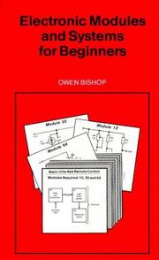 Cover of: Electronic Modules and Systems for Beginners by O.N. Bishop