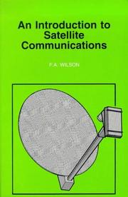 Cover of: An Introduction to Satellite Communications