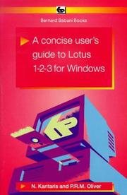 Cover of: A Concise Users Guide to Lotus 1-2-3 for Windows (BP)