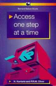 Cover of: Access One Step at a Time (BP) by Noel Kantaris, Phil Oliver