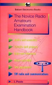Cover of: The Novice Radio Amateur's Examination Handbook by Ian Poole
