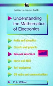 Cover of: Understanding the Mathematics of Electronics