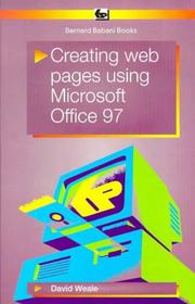 Cover of: Creating Web Pages Using Microsoft Office 97