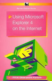 Cover of: Using Microsoft Explorer 4 on the Internet (BP)