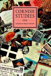 Cover of: Cornish Studies Volume 1: Cornish Studies: One (University of Exeter Press - Cornish Studies)