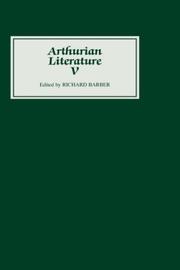 Cover of: Arthurian Literature V (Arthurian Literature) by Richard Barber