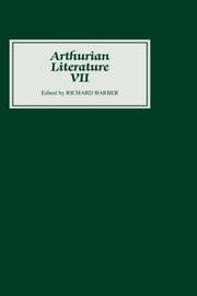 Cover of: Arthurian Literature VII (Arthurian Literature)