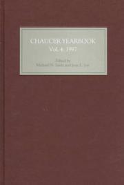 Cover of: Chaucer Yearbook 1997: A Journal of Late Medieval Studies (Chaucer Yearbook , Vol 4)