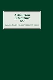 Cover of: Arthurian Literature XV (Arthurian Literature) by 