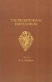 Cover of: The Promptorum Parvulorum
