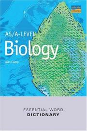 Cover of: As/A-Level Biology Essential Word Dictionary (Essential Word Dictionaries)