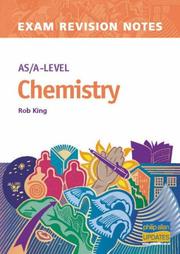 Cover of: AS/A-level Chemistry (Examination Revision Notes)