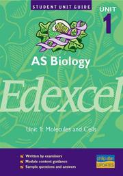 Cover of: Edexcel AS Biology, Unit 1 (Student Unit Guides)