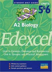 Cover of: A2 Biology Edexcel (Student Unit Guides)