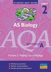 Cover of: AQA (A) AS Biology, Module 2 (Student Unit Guides)