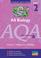 Cover of: AQA (A) AS Biology, Module 2 (Student Unit Guides)