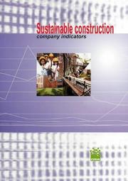 Cover of: Sustainable Construction by W.S. Atkins consultants