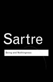Cover of: Being and Nothingness by Jean-Paul Sartre