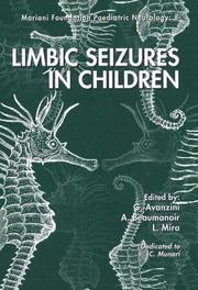 Cover of: Limbic Seizures in Children