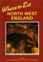 Cover of: Where to Eat in North West England