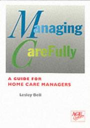Cover of: Managing Carefully