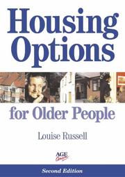 Cover of: Housing Options for Older People by Louise Russell, David Bookbinder