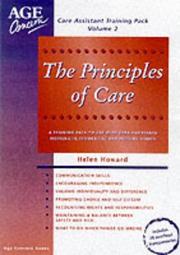 Cover of: Principles of Care Training Pack (Care Assistant Training Pack 2)