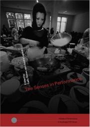 Cover of: The Senses in Performance (Worlds of Performance) | 