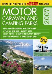 Cover of: Motor Caravan and Camping Parks