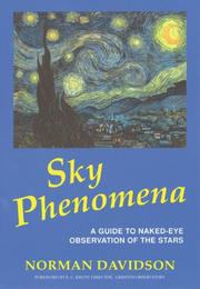 Cover of: Sky Phenomena by Norman Davidson