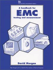 Cover of: A Handbook for Emc Testing and Measurement (Iee Electrical Measurement, Vol 8)