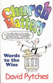 Cover of: Church Matters by David Pytches