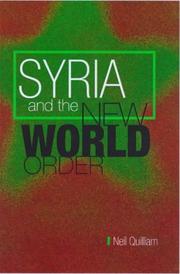 Cover of: Syria and the New World Order (Durham Middle East Monographs Series)