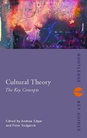 Cover of: Cultural Theory: The Key Concepts (Routledge Key Guides)