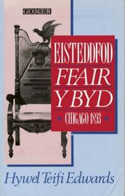 Cover of: Eisteddfod Ffair Y Byd Chicago, 1893