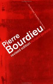 Cover of: Pierre Bourdieu (Key Sociologists)