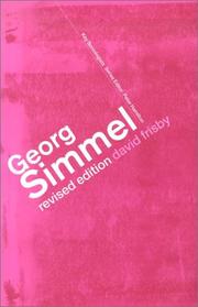 Cover of: Georg Simmel (Key Sociologists)