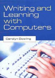 Cover of: Writing and Learning With Computers