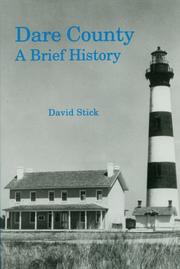 Cover of: Dare County by David Stick