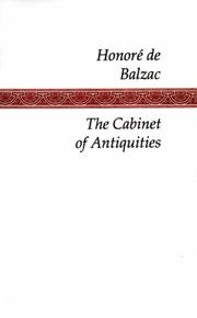Cover of: The Cabinet of Antiquities
