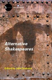 Cover of: Alternative Shakespeares