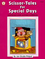 Cover of: Scissor-Tales for Special Days by Jan G. Philpot