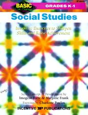 Cover of: Social Studies: Inventive Exercises to Sharpen Skills and Raise Achievement (Basic, Not Boring  K to 1)